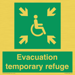 Evacuation temporary refuge